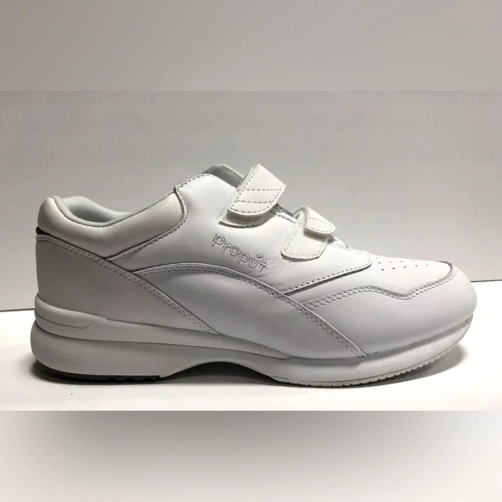 Propet Tour Walker Strap Womens Walking Shoes White Size 11 M
